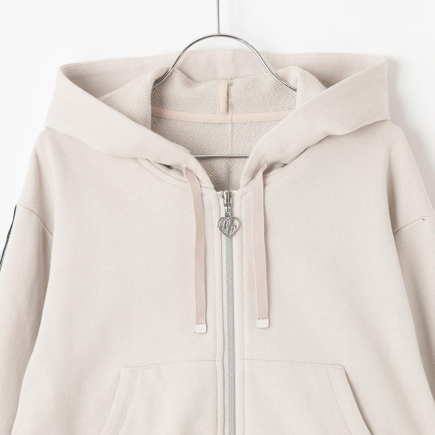 運動風拉鍊連帽衛衣&裙褲套裝