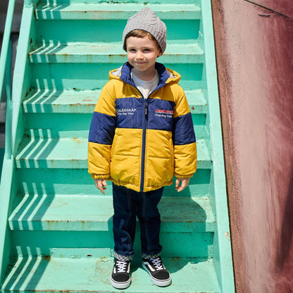 電車下襬翻邊長款直筒褲