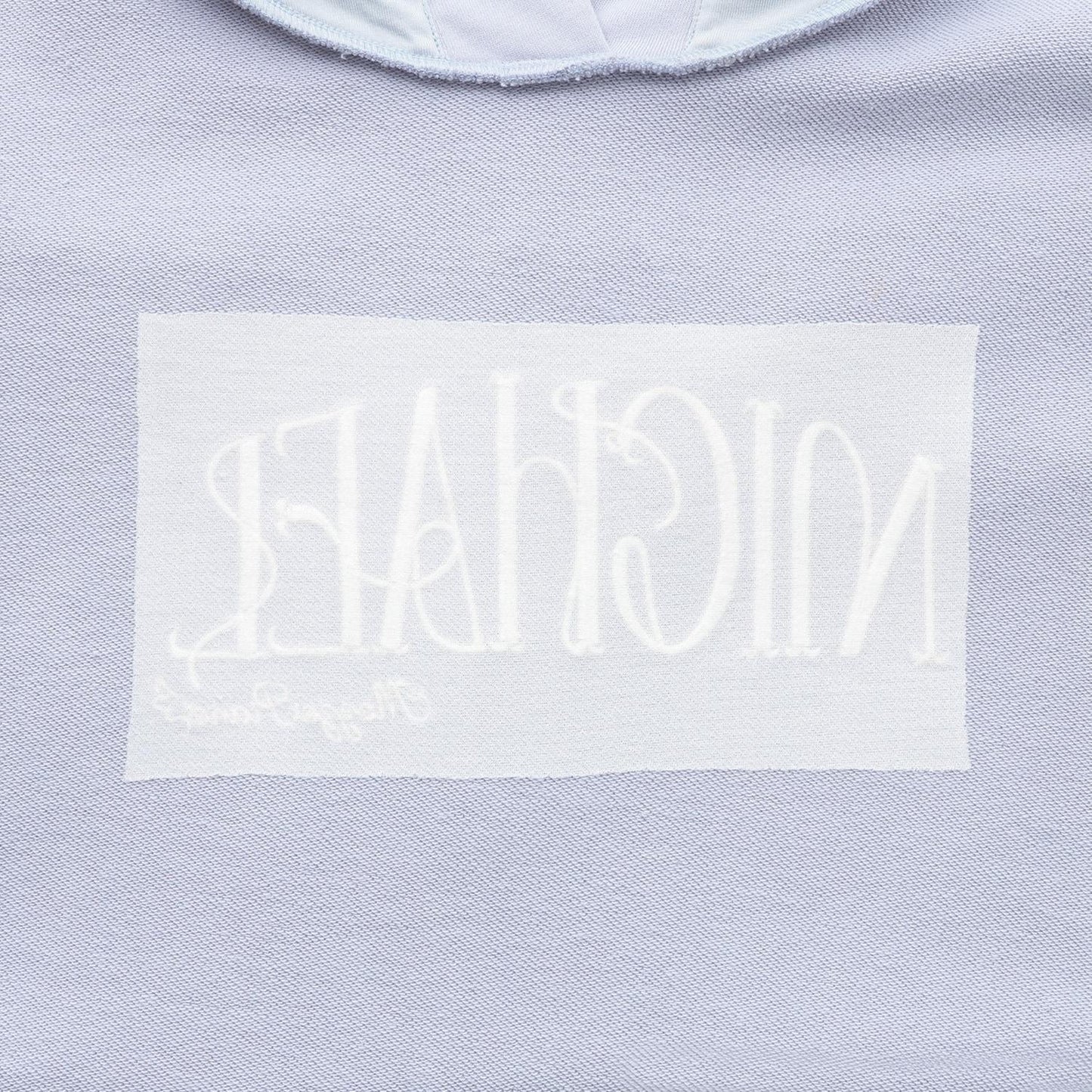 配飾領帶連帽寬鬆衛衣