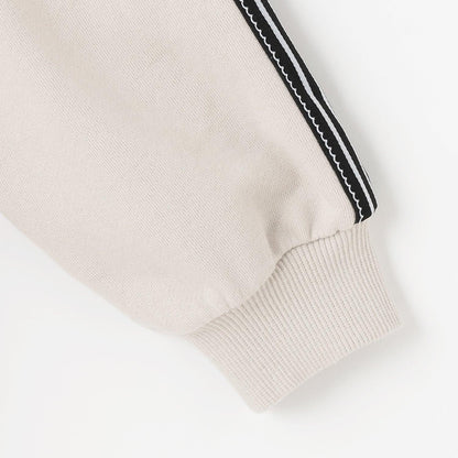 運動風拉鍊連帽衛衣&裙褲套裝