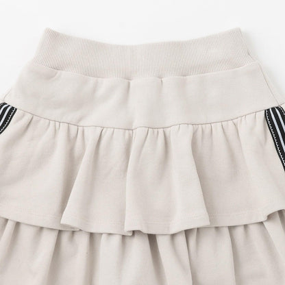 運動風拉鍊連帽衛衣&裙褲套裝