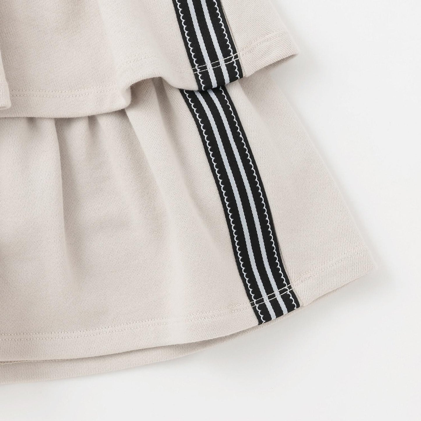 運動風拉鍊連帽衛衣&裙褲套裝