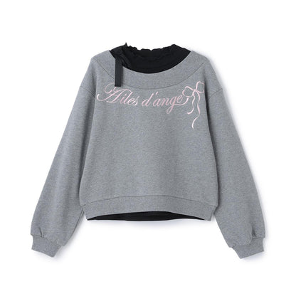 衛衣& T恤套裝（可做一字肩款式）