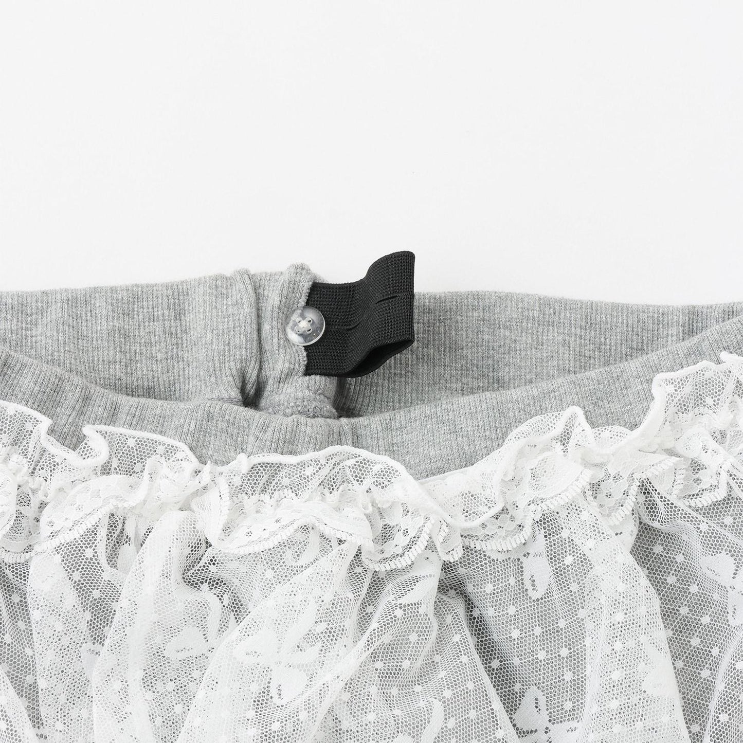 帶荷葉邊加絨保暖褲