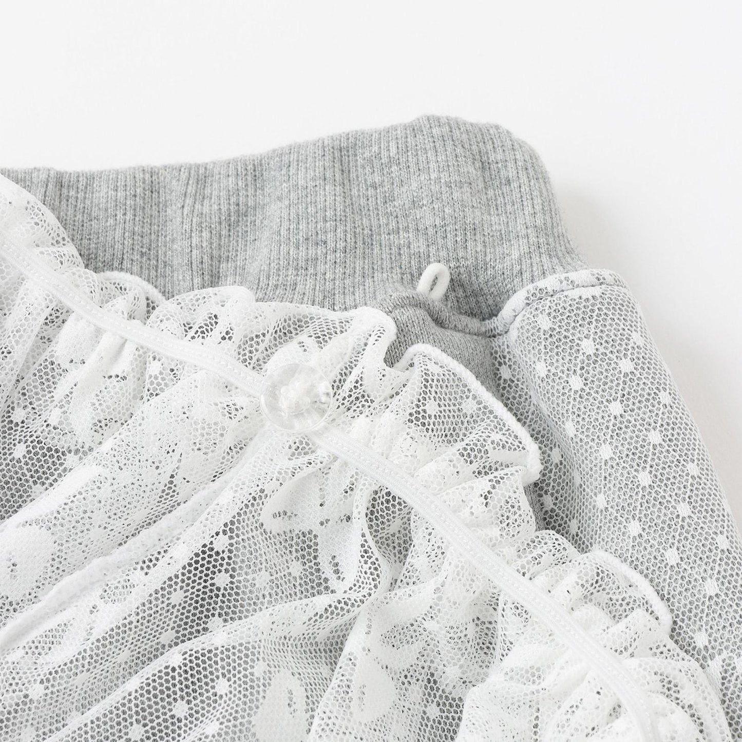 帶荷葉邊加絨保暖褲