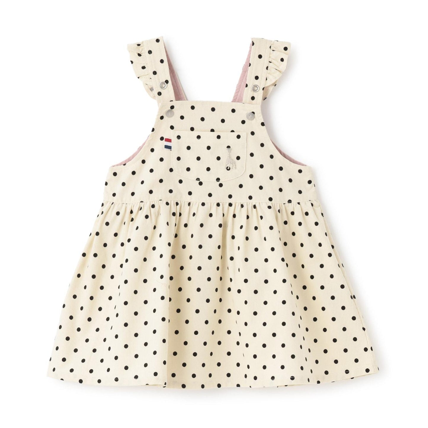 波點連衣裙揹帶裙【日本製造】