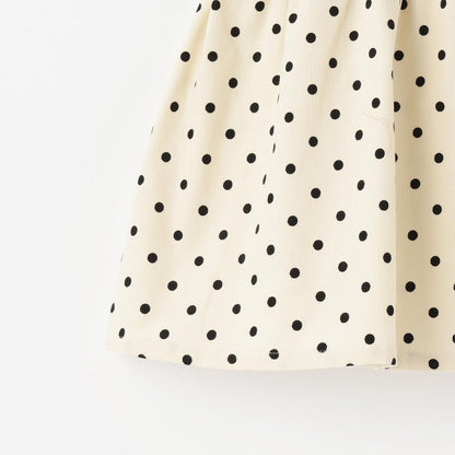 波點連衣裙揹帶裙【日本製造】