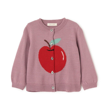 蘋果針織開衫