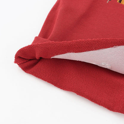 工程車輛刺繡衛衣