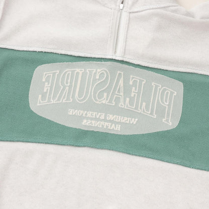 【milky coast】加絨半拉鍊衛衣