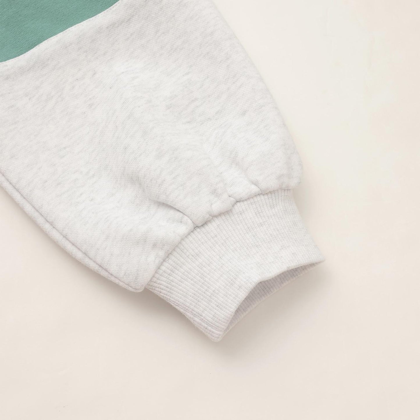 【milky coast】加絨半拉鍊衛衣