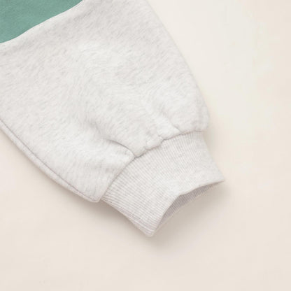 【milky coast】加絨半拉鍊衛衣