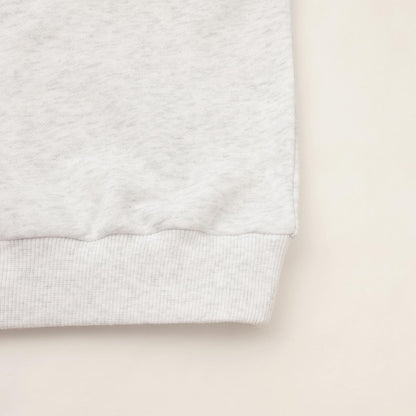 【milky coast】加絨半拉鍊衛衣