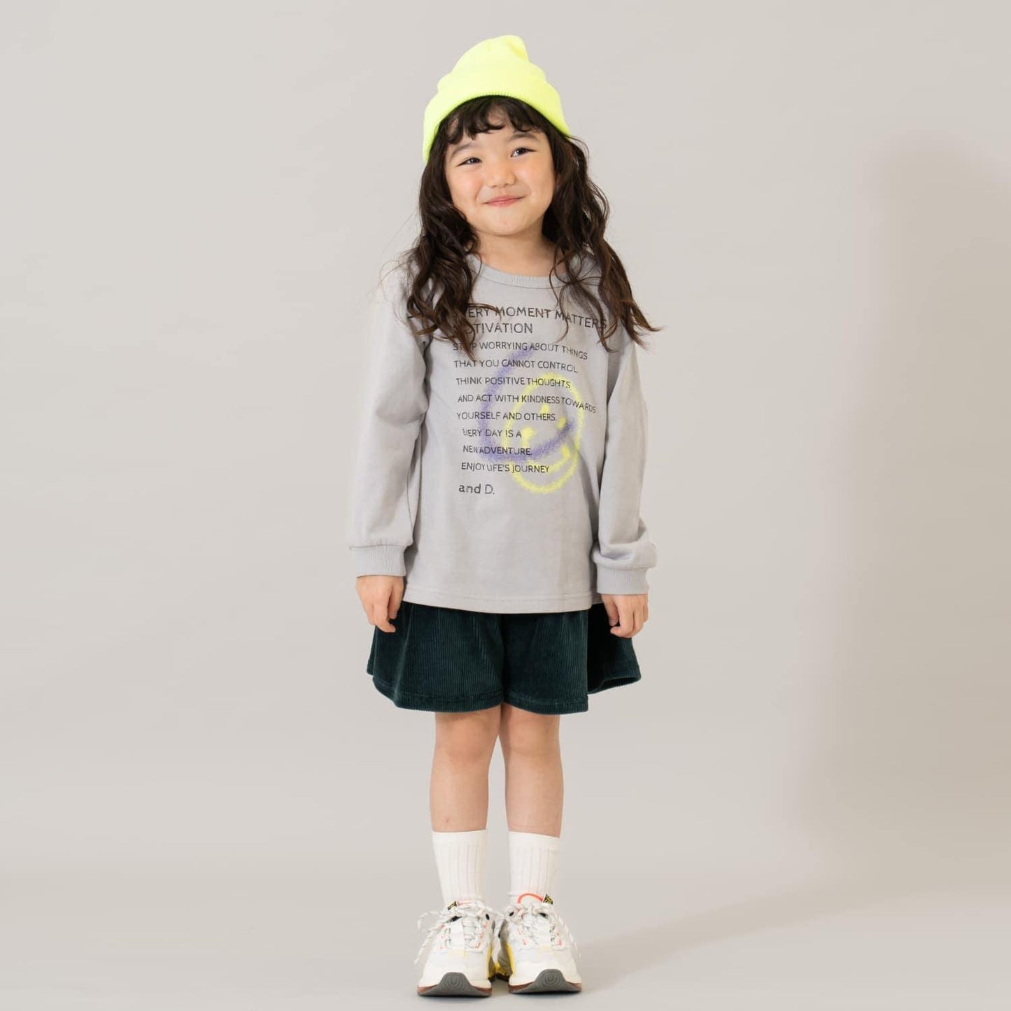 印花A字型套頭衛衣