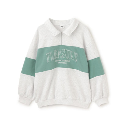 【milky coast】加絨半拉鍊衛衣