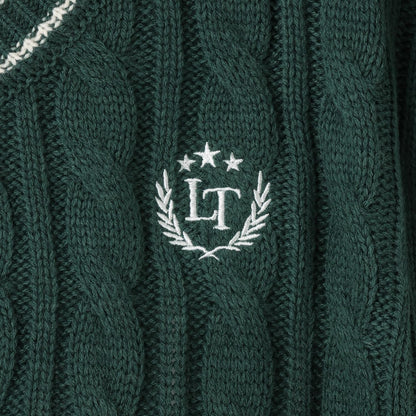 【GOODPRICE】麻花針織T恤套裝