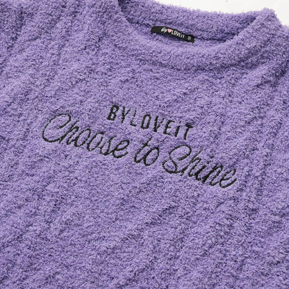 蝴蝶結毛線針織衫