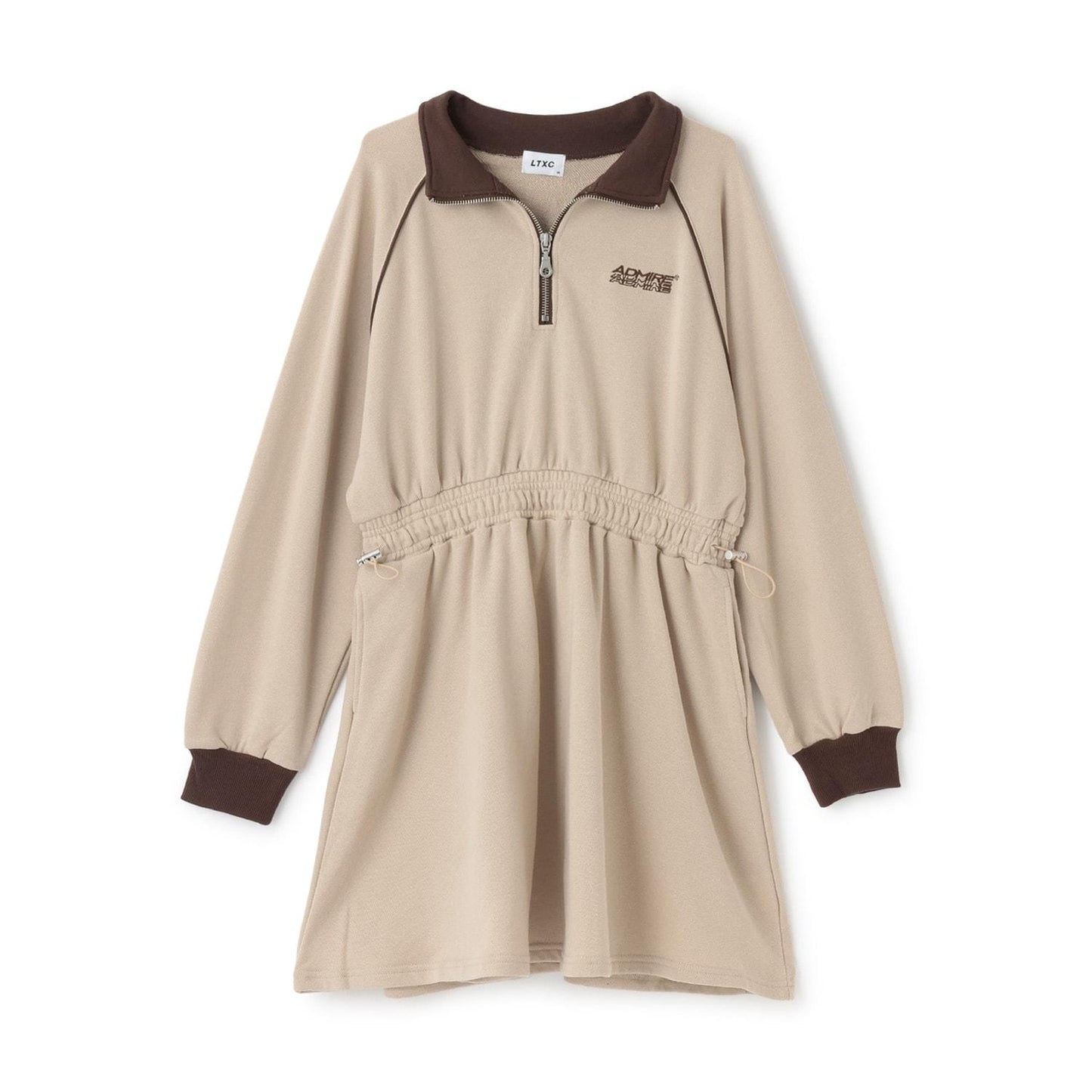 長袖運動連衣裙