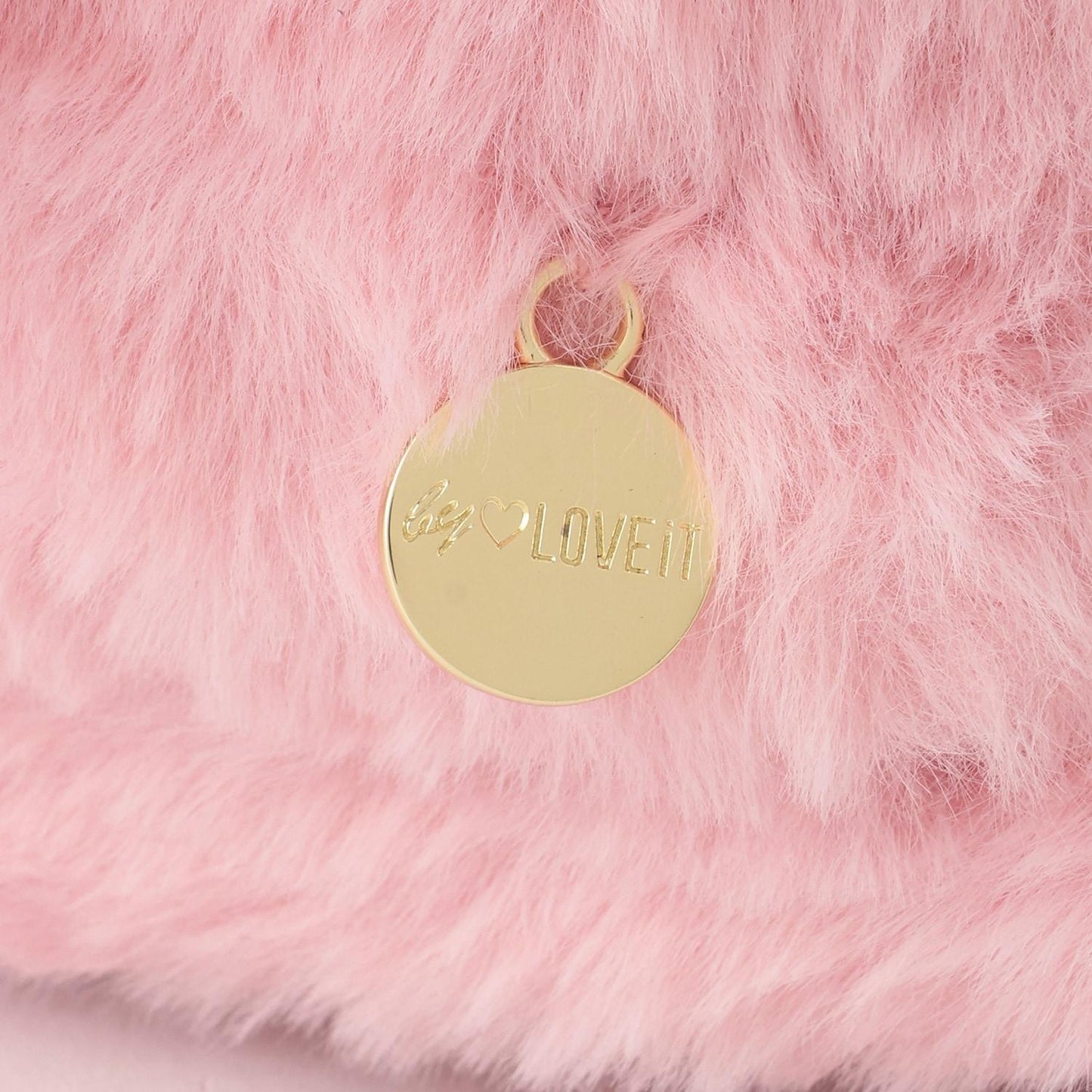 兔耳朵毛絨雙肩包