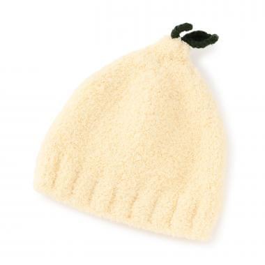 水果棉花糖針織帽