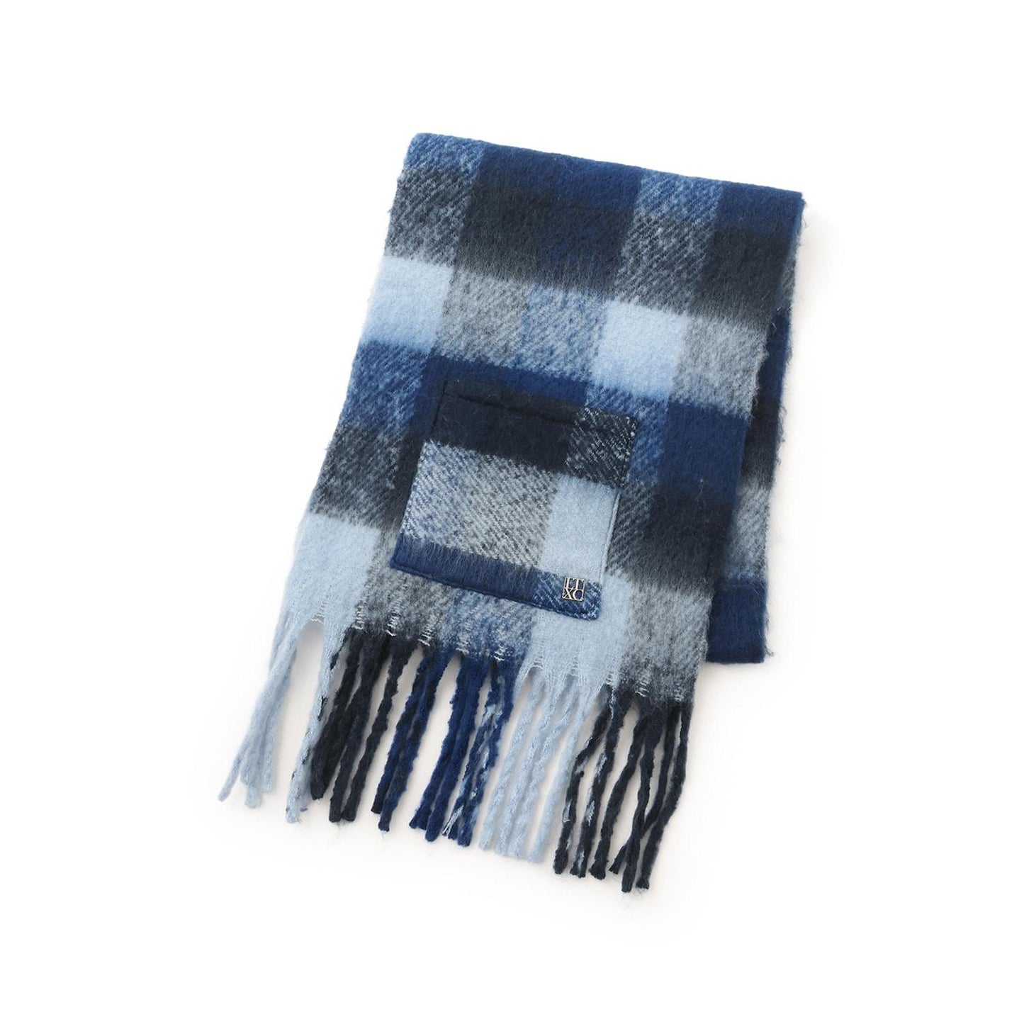 【LTXC】格子加厚圍巾