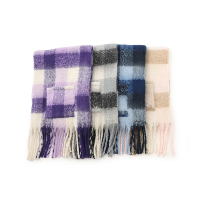 【LTXC】格子加厚圍巾