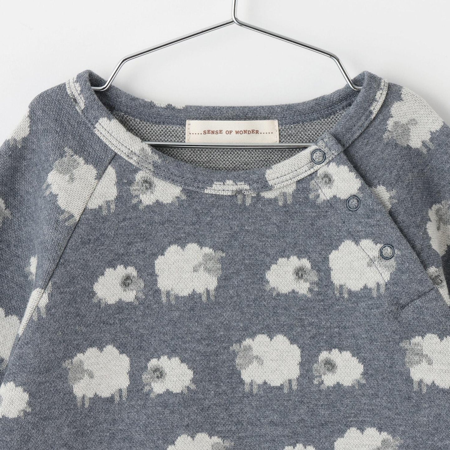 有機提花套頭衫