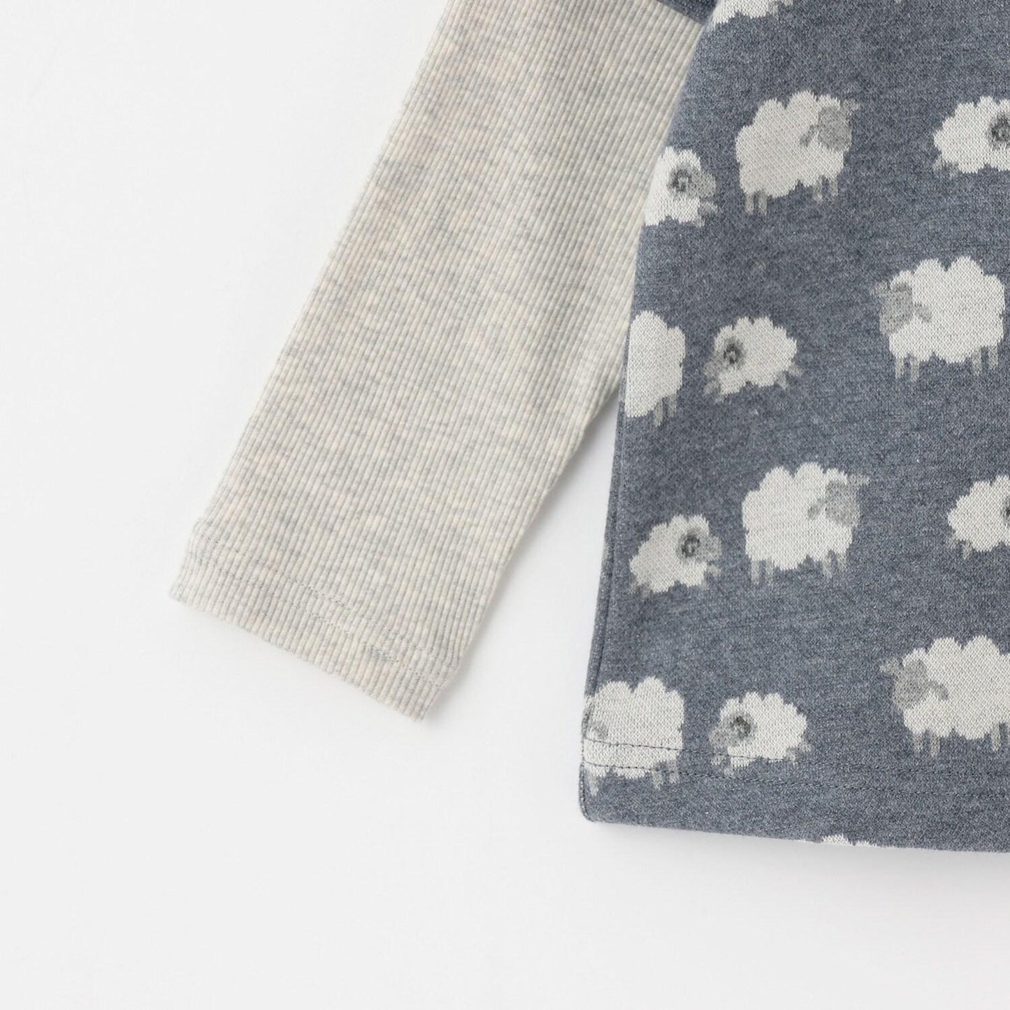 有機提花套頭衫