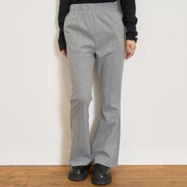 【LTXC】【彈力】舒適顯瘦剪裁喇叭褲