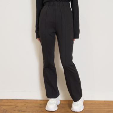 【LTXC】【彈力】舒適顯瘦剪裁喇叭褲