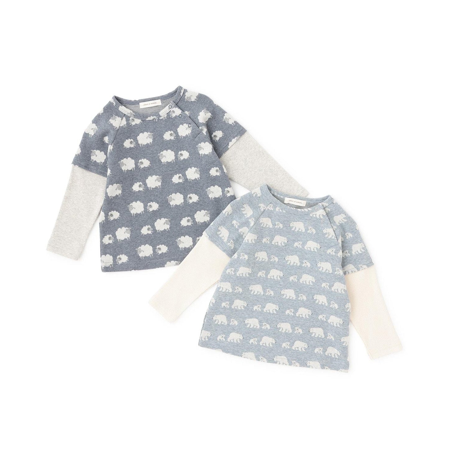 有機提花套頭衫