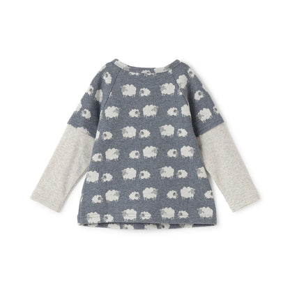 有機提花套頭衫