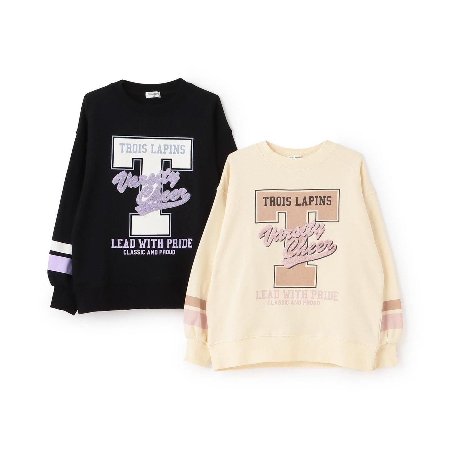 【Trois Lapins】大字母學院風衛衣