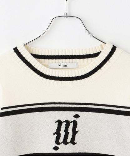 簡約提花針織衫【韓國時尚】