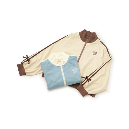 【milky coast】袖條紋運動夾克