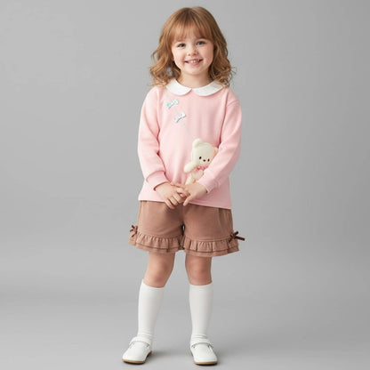 帶領熊造型斜挎包衛衣