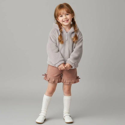 貓咪絨毛連帽衫托特包