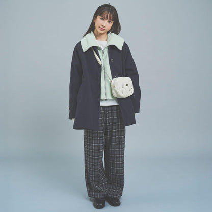 【130cm可選】帶揹帶寬腿褲