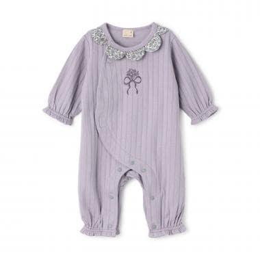 荷葉邊領連體衣