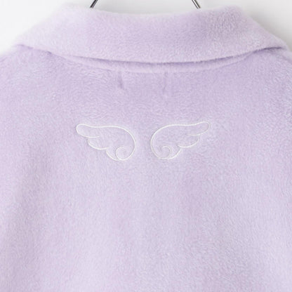 亮片滾邊半拉鍊套頭衫