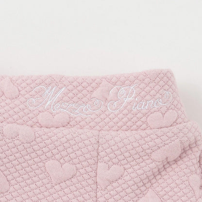 剪裁提花半拉鍊水手領套裝