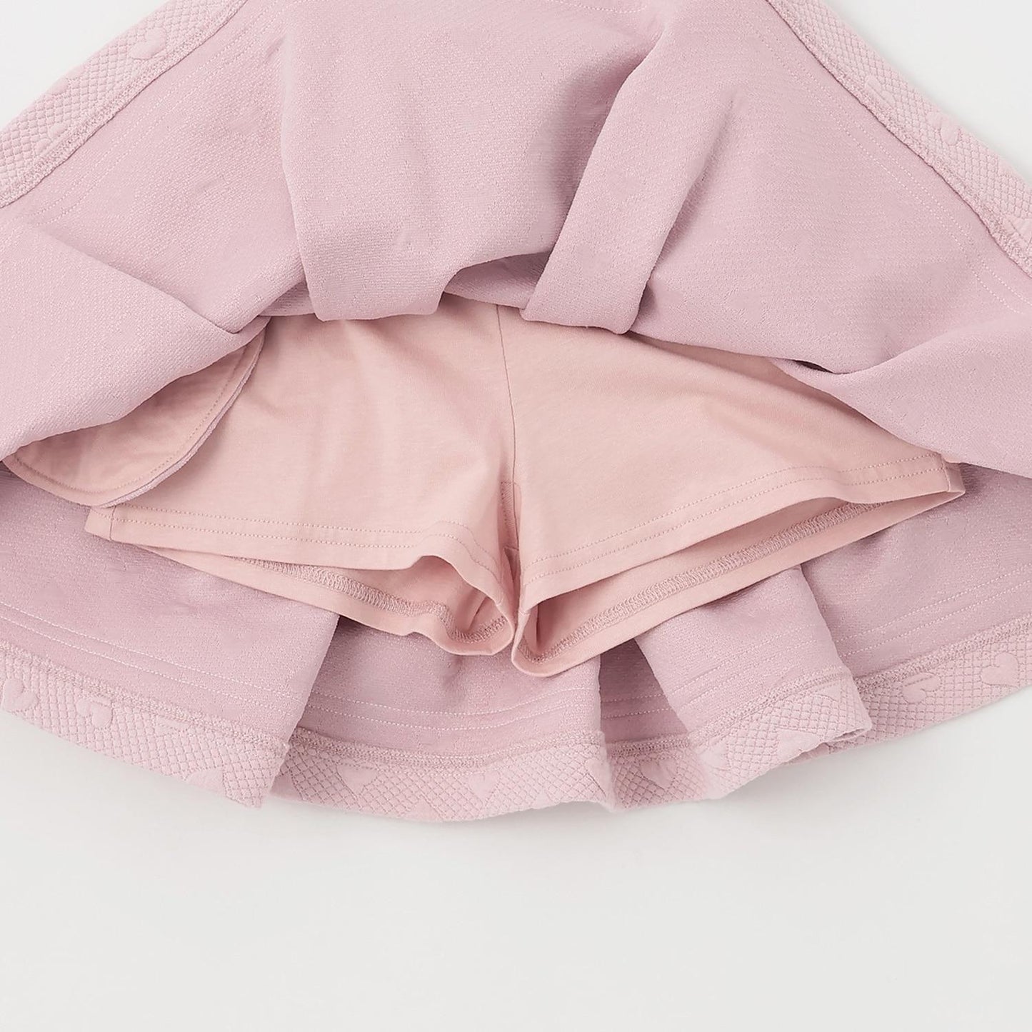 剪裁提花半拉鍊水手領套裝