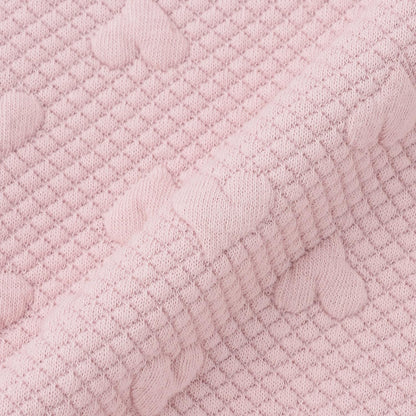 剪裁提花半拉鍊水手領套裝