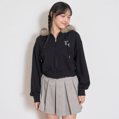 【LTXC】【可套裝】毛絨兩用拉鍊連帽衫