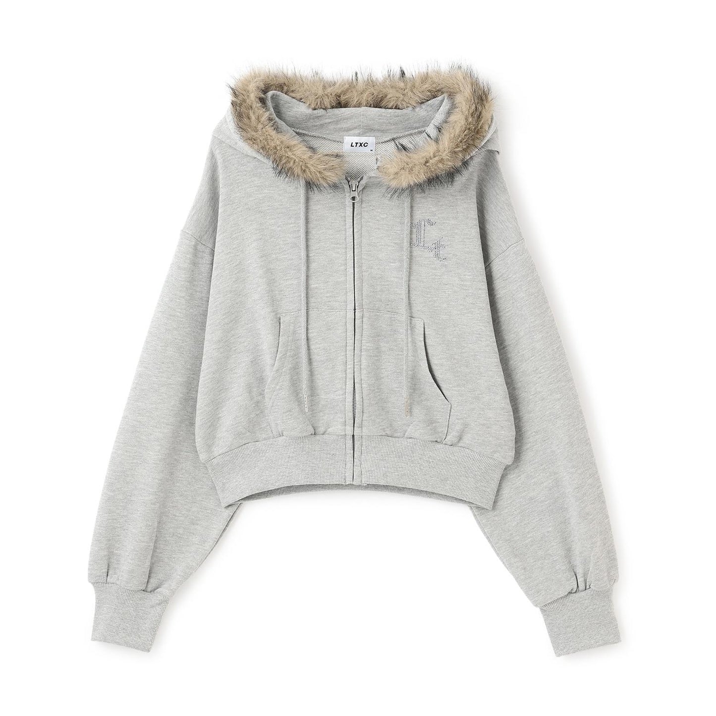【LTXC】【可套裝】毛絨兩用拉鍊連帽衫