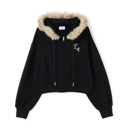 【LTXC】【可套裝】毛絨兩用拉鍊連帽衫