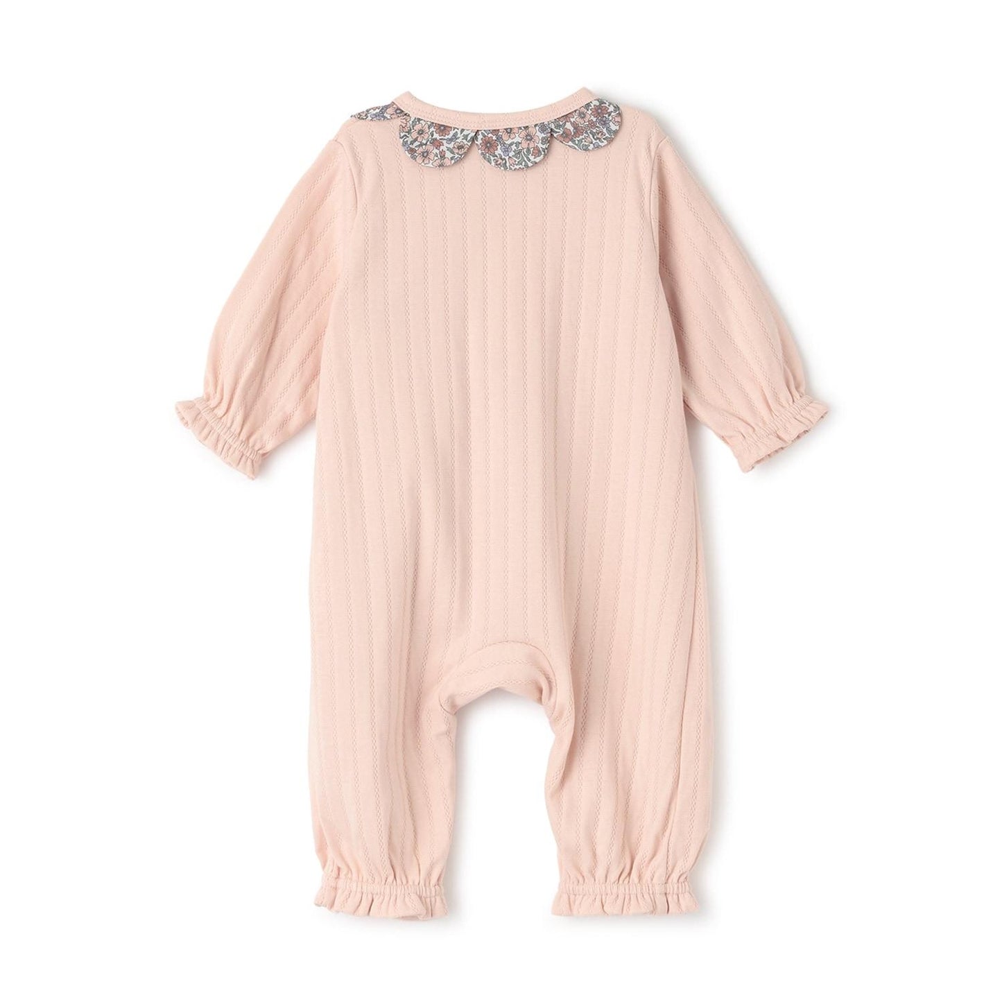 荷葉邊領連體衣