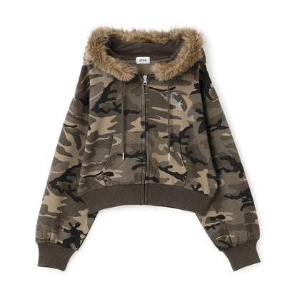 【LTXC】【可套裝】毛絨兩用拉鍊連帽衫