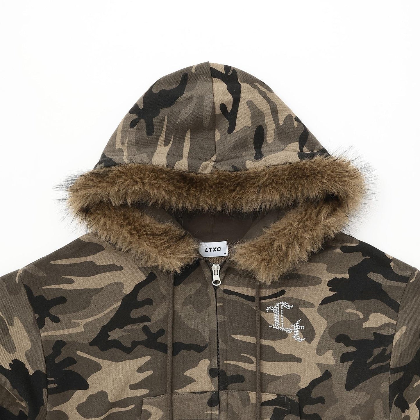 【LTXC】【可套裝】毛絨兩用拉鍊連帽衫