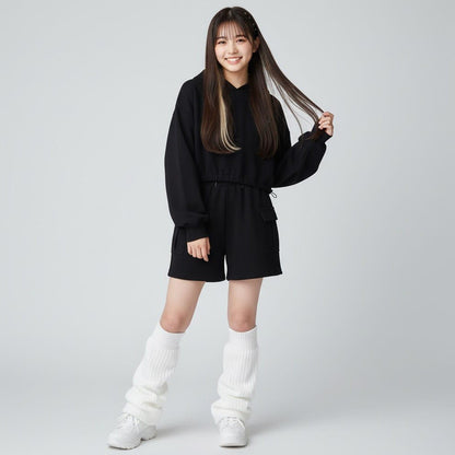 【milky coast】迷你毛圈布套裝